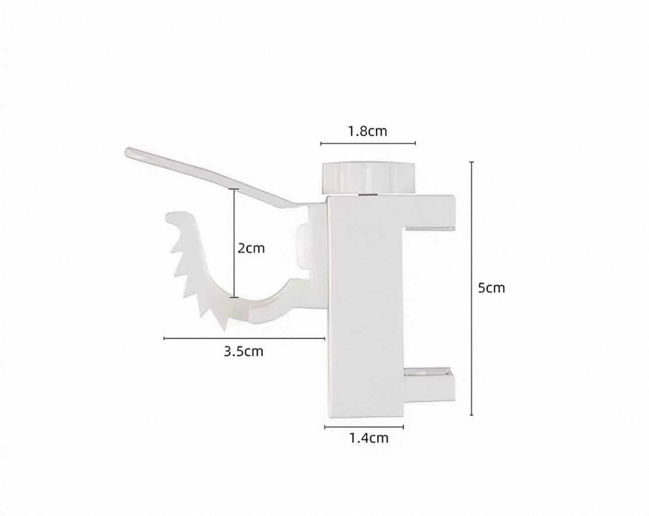 Levende櫃子簾層板掛桿夾