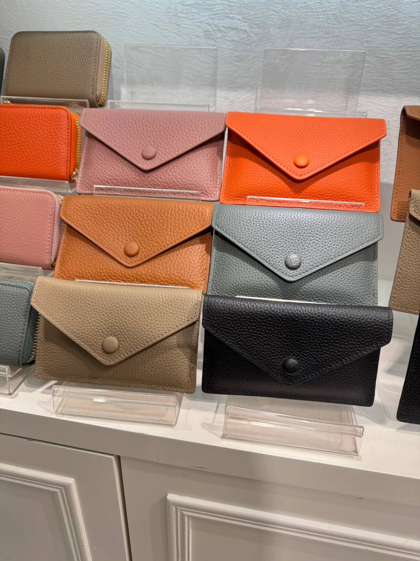 全皮革信封卡夹 🇨🇳