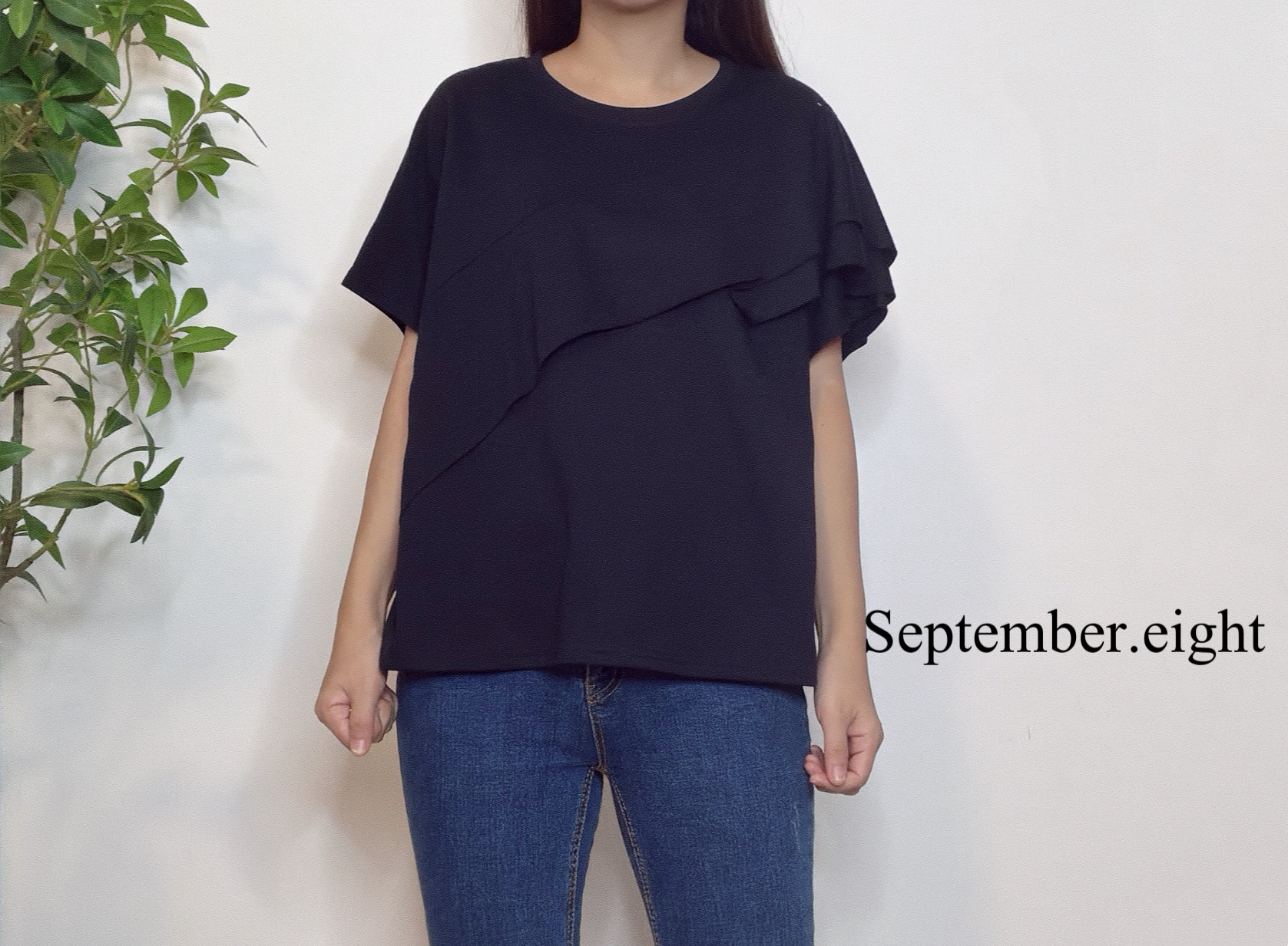 棉質ruffle Top