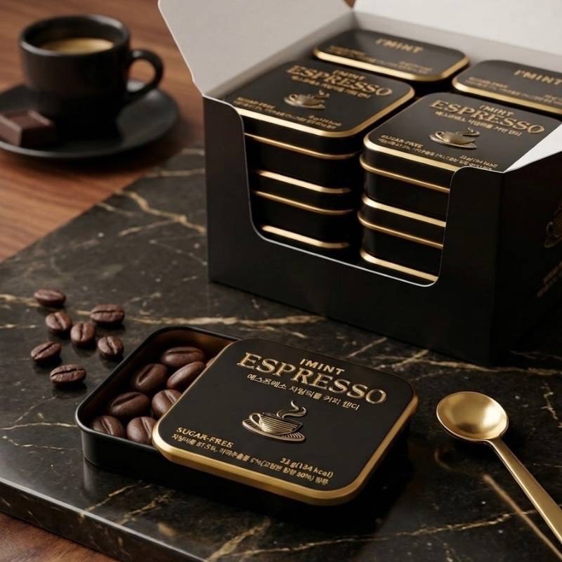 韓國CU最近爆紅的咖啡糖