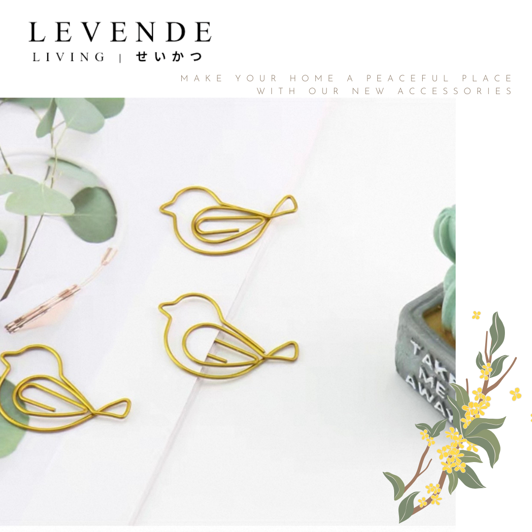Levende 森林小鳥造型萬字夾