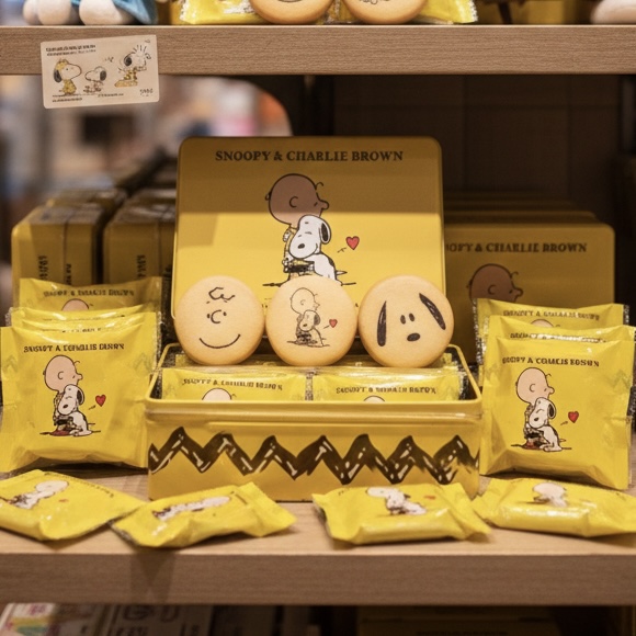 Peanuts Snoopy/Charlie Brown Print Cookies