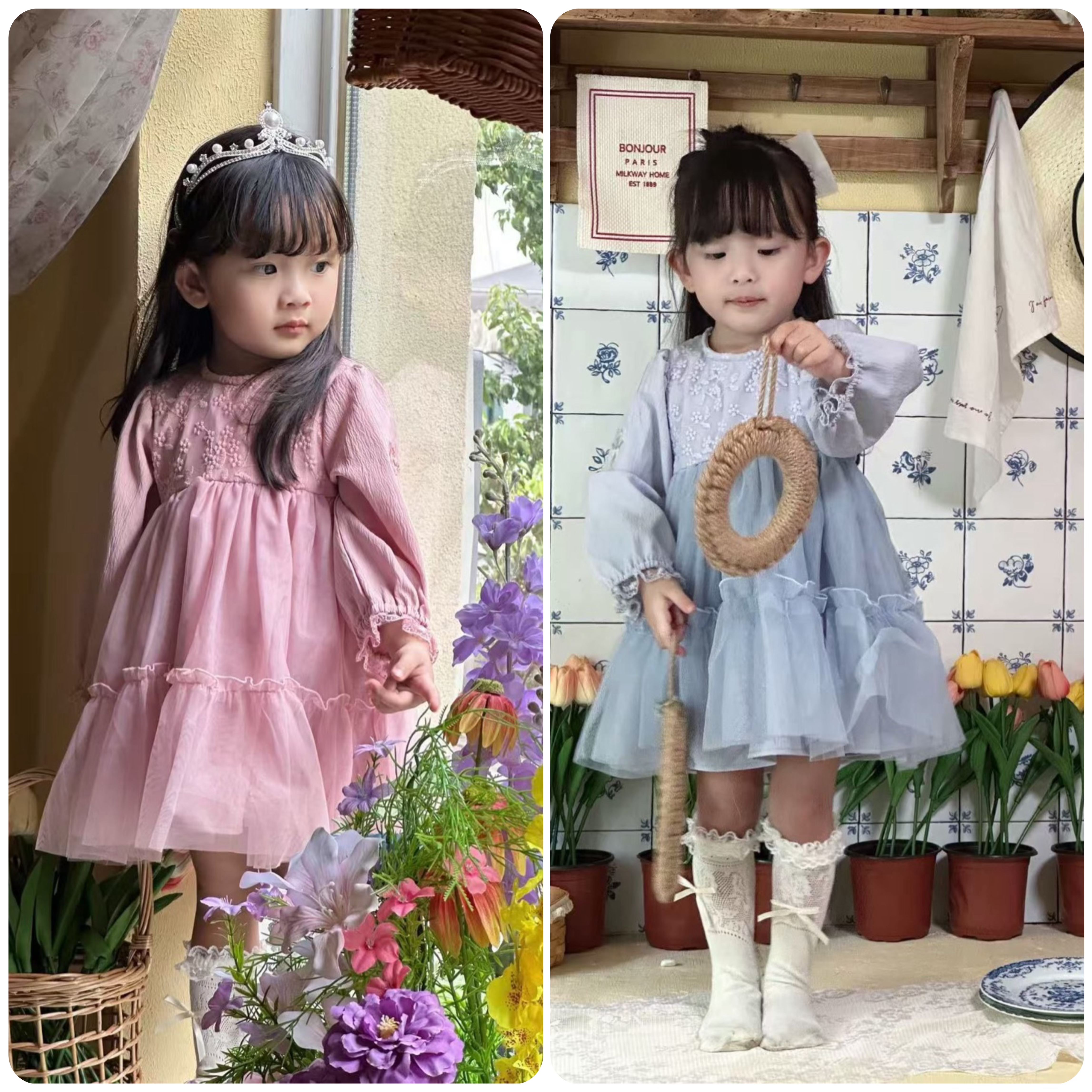 B0019小木馬紗裙