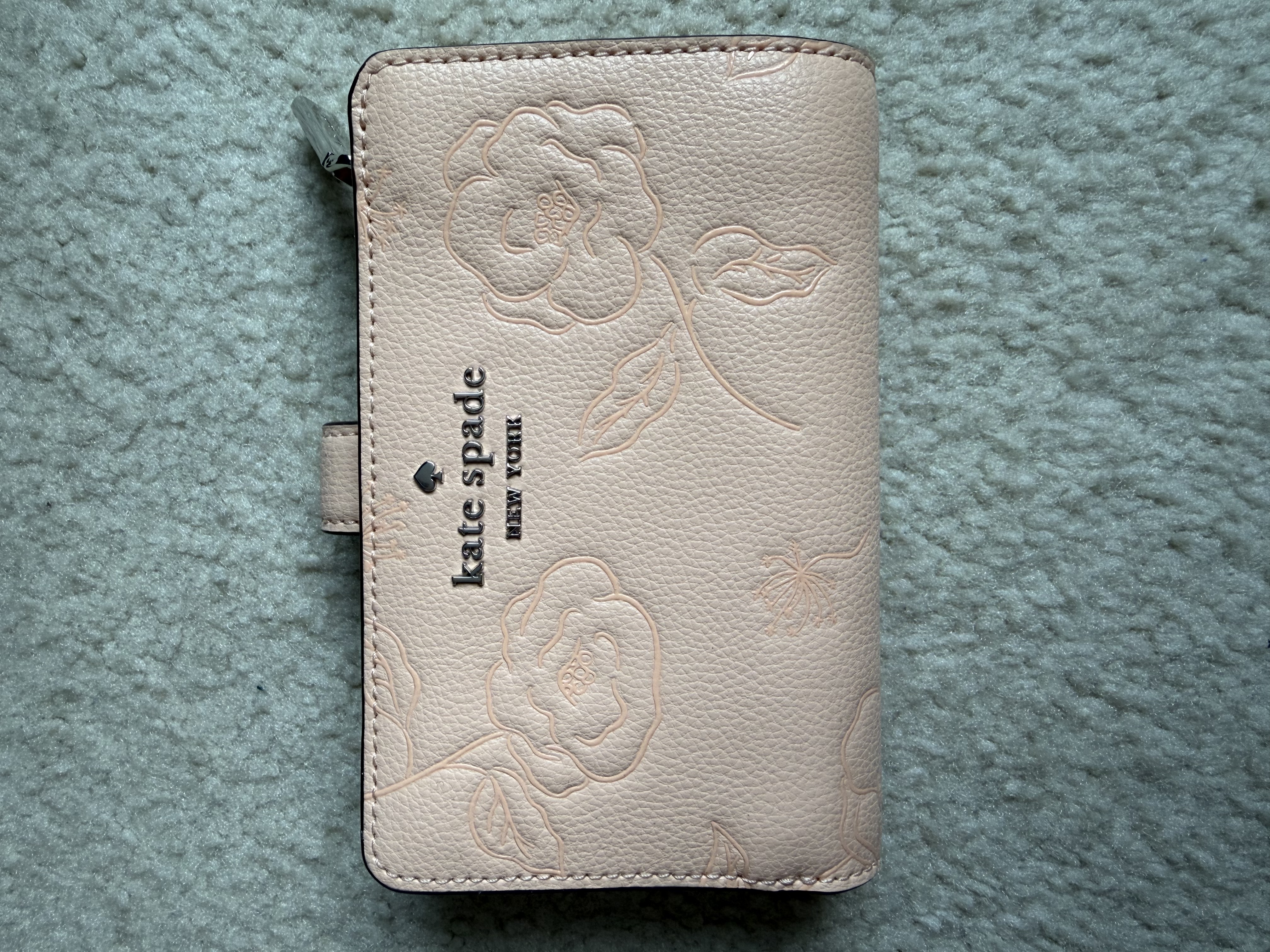 Kate Spade 花卉圖案中型雙折式錢包 