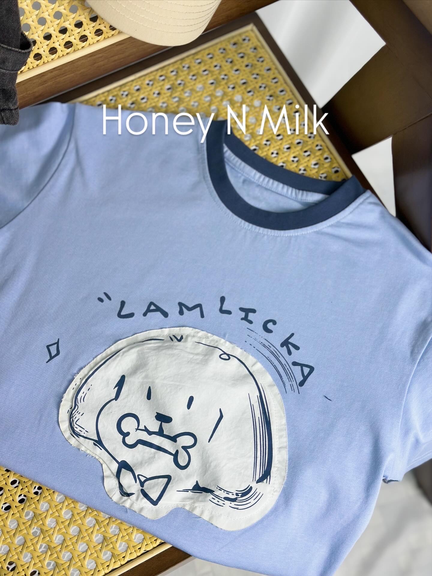 AMUAHE “LamLick” Puppy Lavender Top 