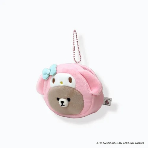 SANRIO X MOFMOFRIENDS 掛飾拉鍊包 - 03260068