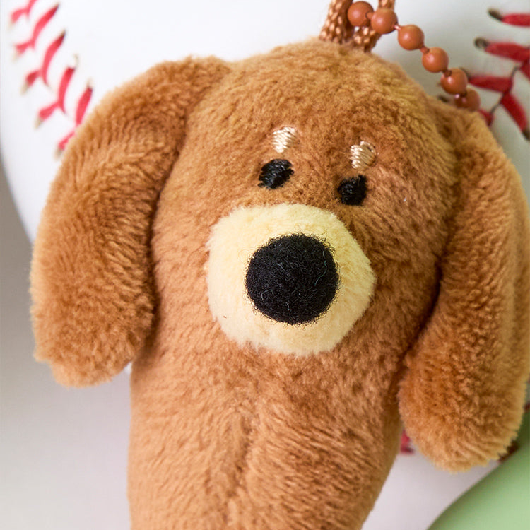 [JOGUMAN STUDIO] WOODY BASEBALL BAT DOLL KEYRING 