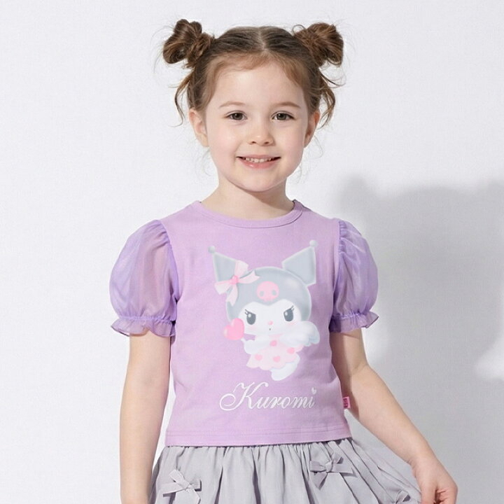 🇯🇵預訂 日本直送🇯🇵Babydoll x Sanrio系列四色人物印花雪紡泡泡袖上衣