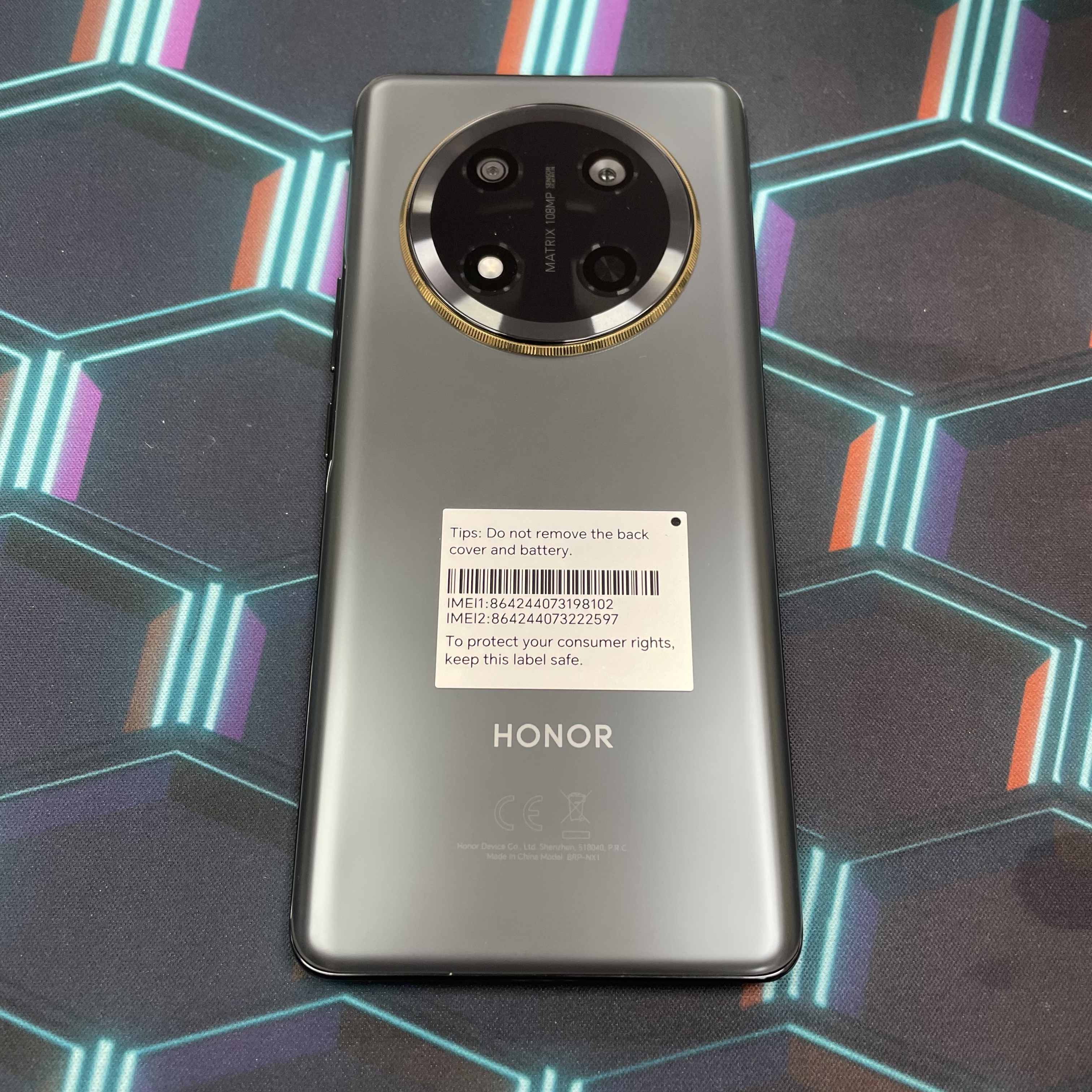 *6089 Honor X9c 完美機 12+256GB 黑色 black
