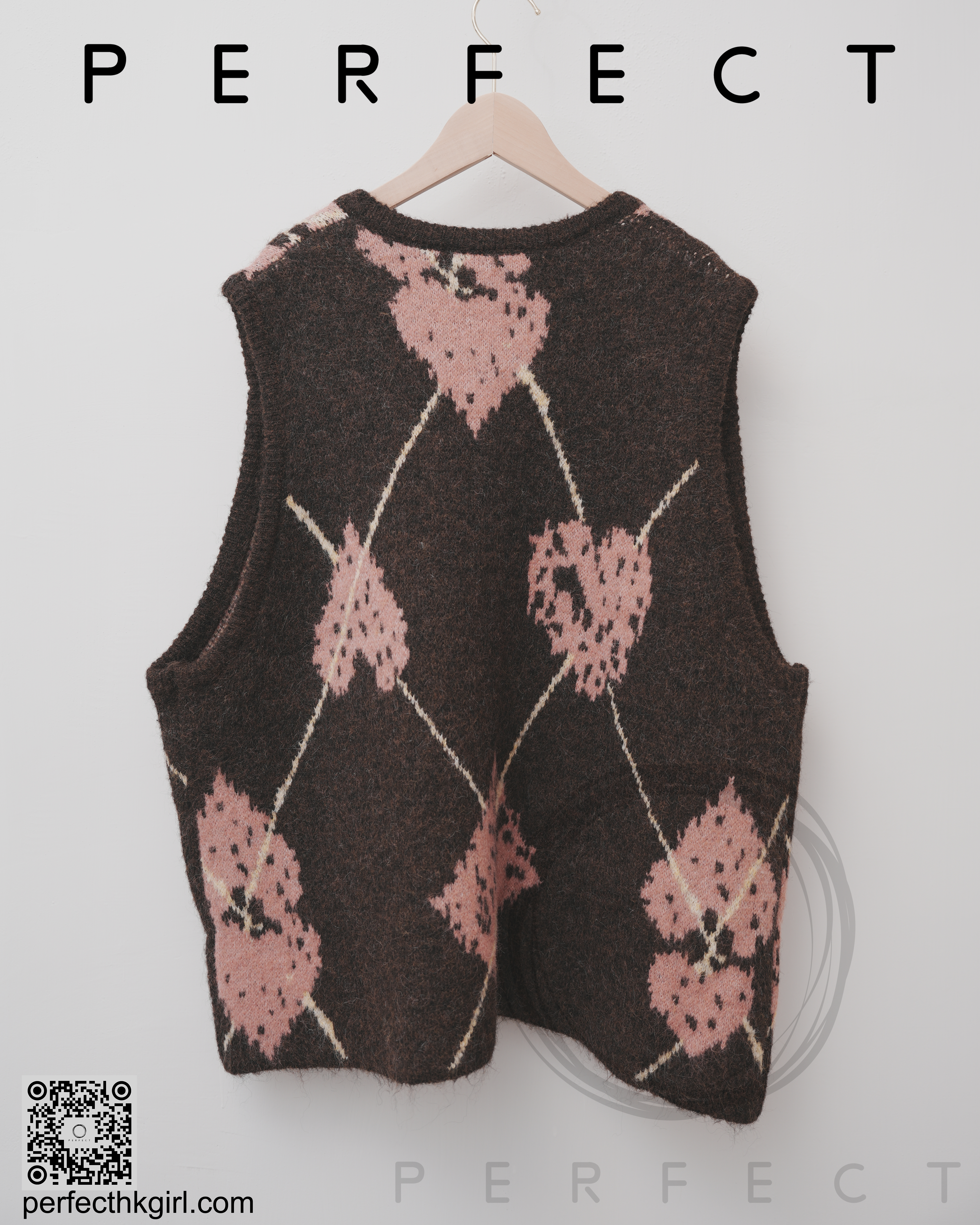 T0047_背心冷外套（耐看啡粉色）