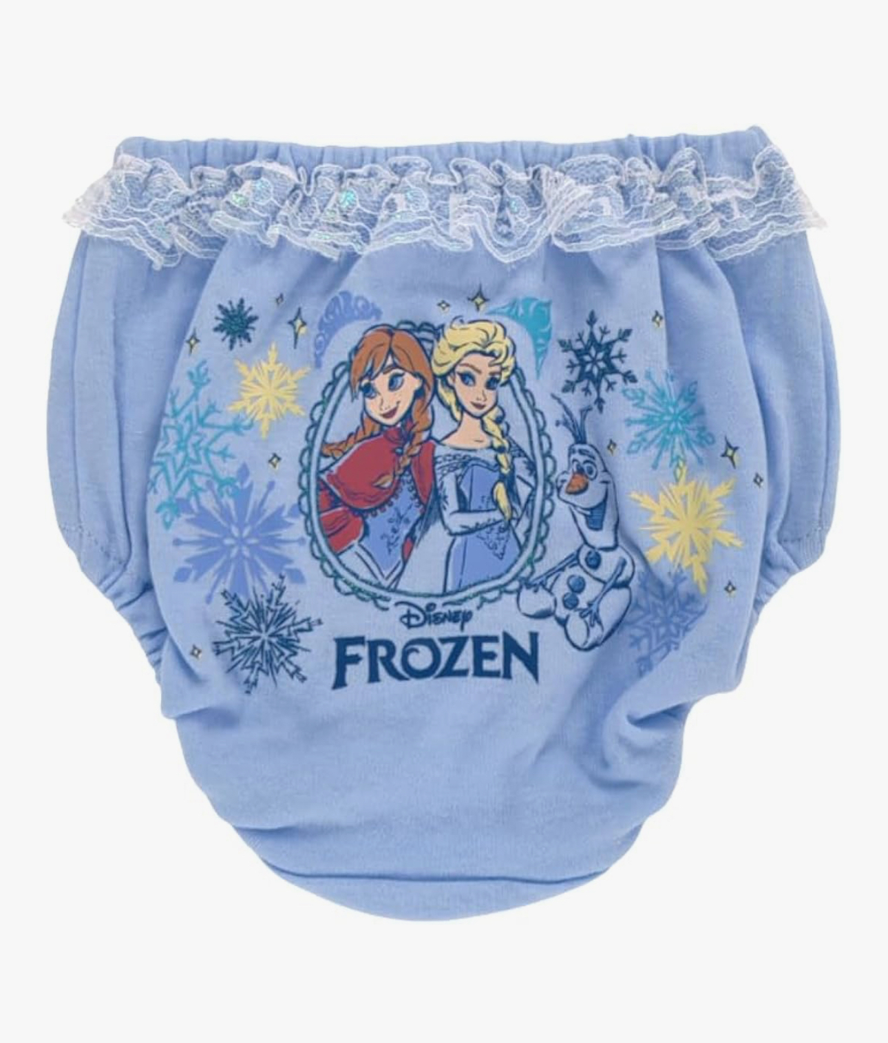 🇯🇵預訂 日本直送🇯🇵Frozen 人物滿印絲帶蕾絲女童內褲兩件套裝