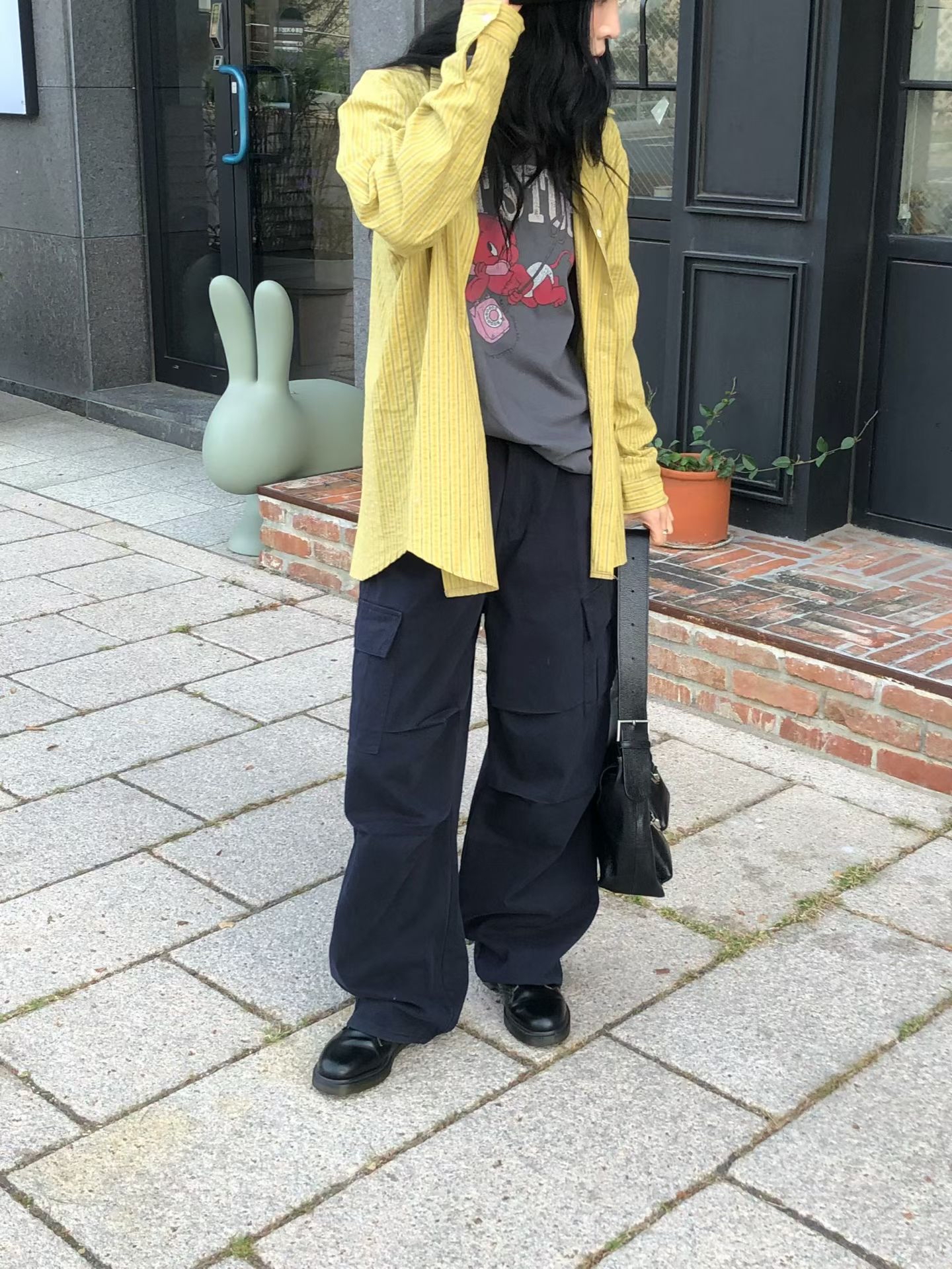 221616 “HOT STUFF”長袖tee