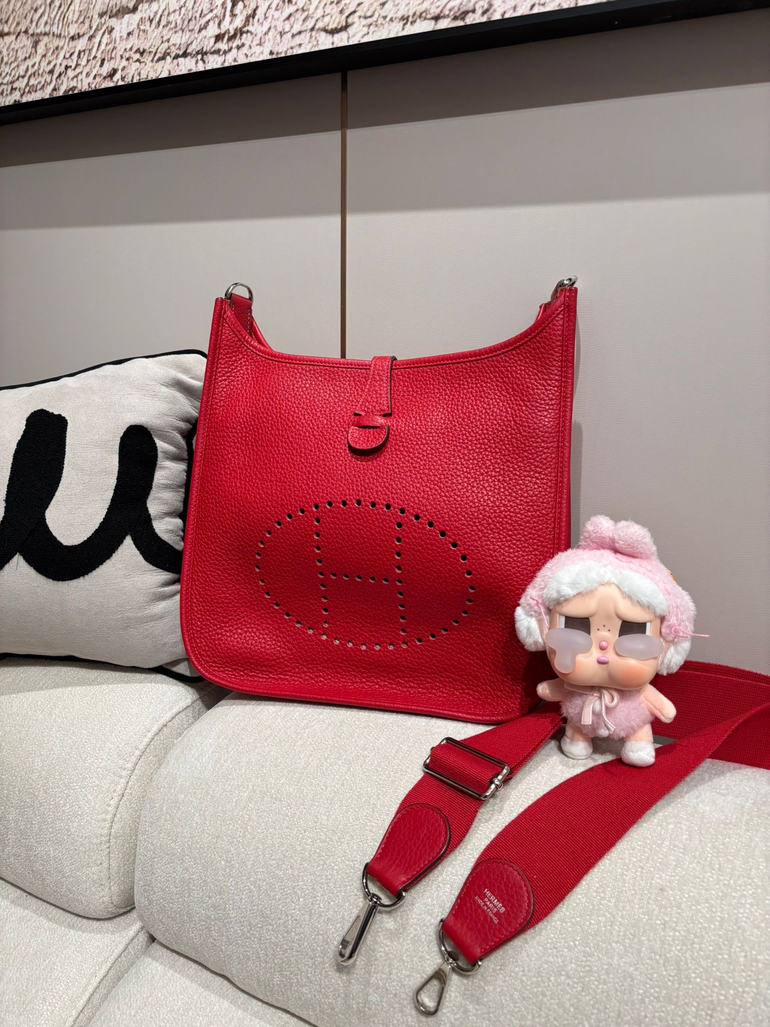 Hermes Evelyne 29 Stamp T 100%Authentic, 95%New ✅Dust bag