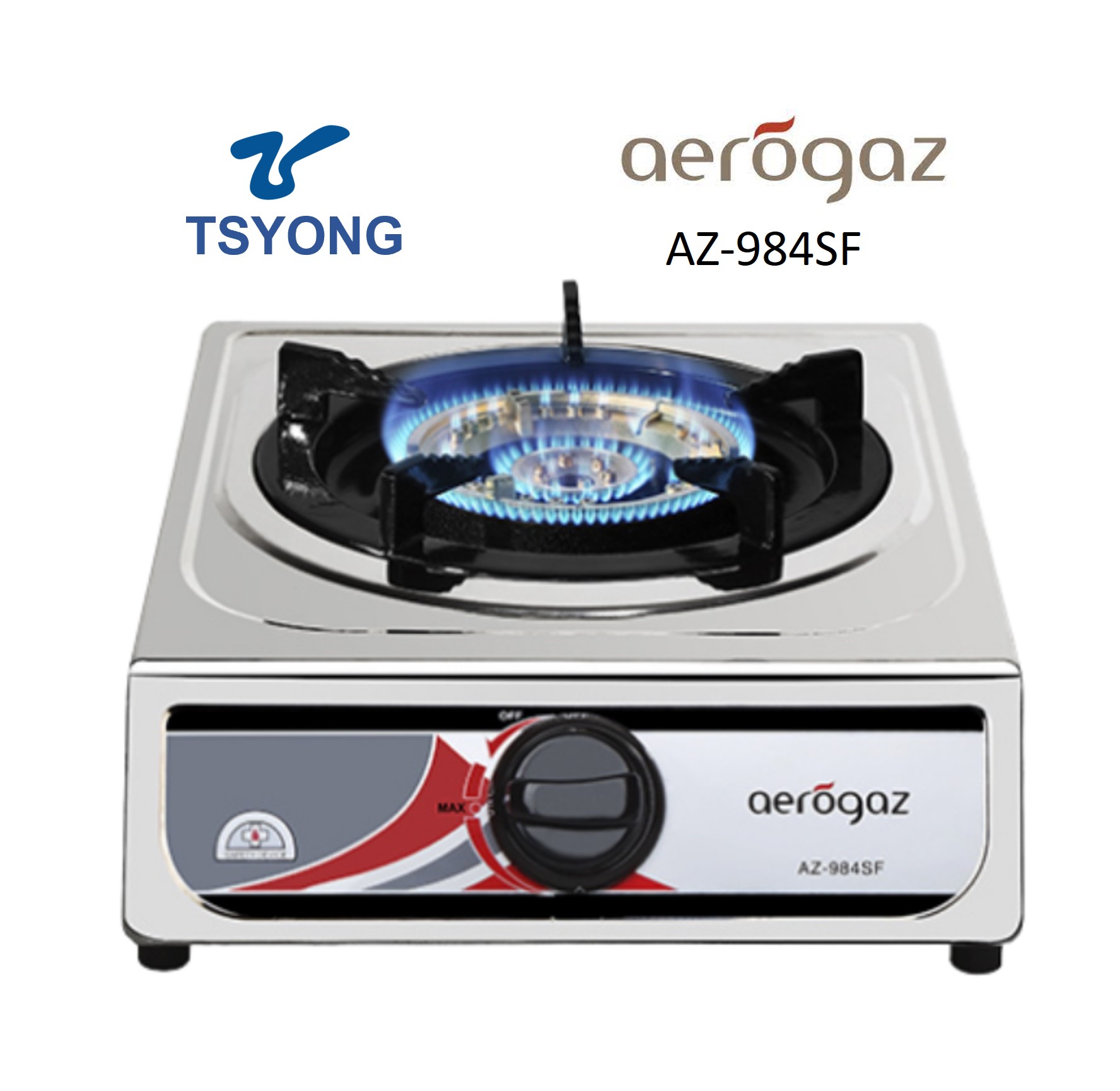 AEROGAZ AZ-984SF LPG / PUB Single Gas Stove