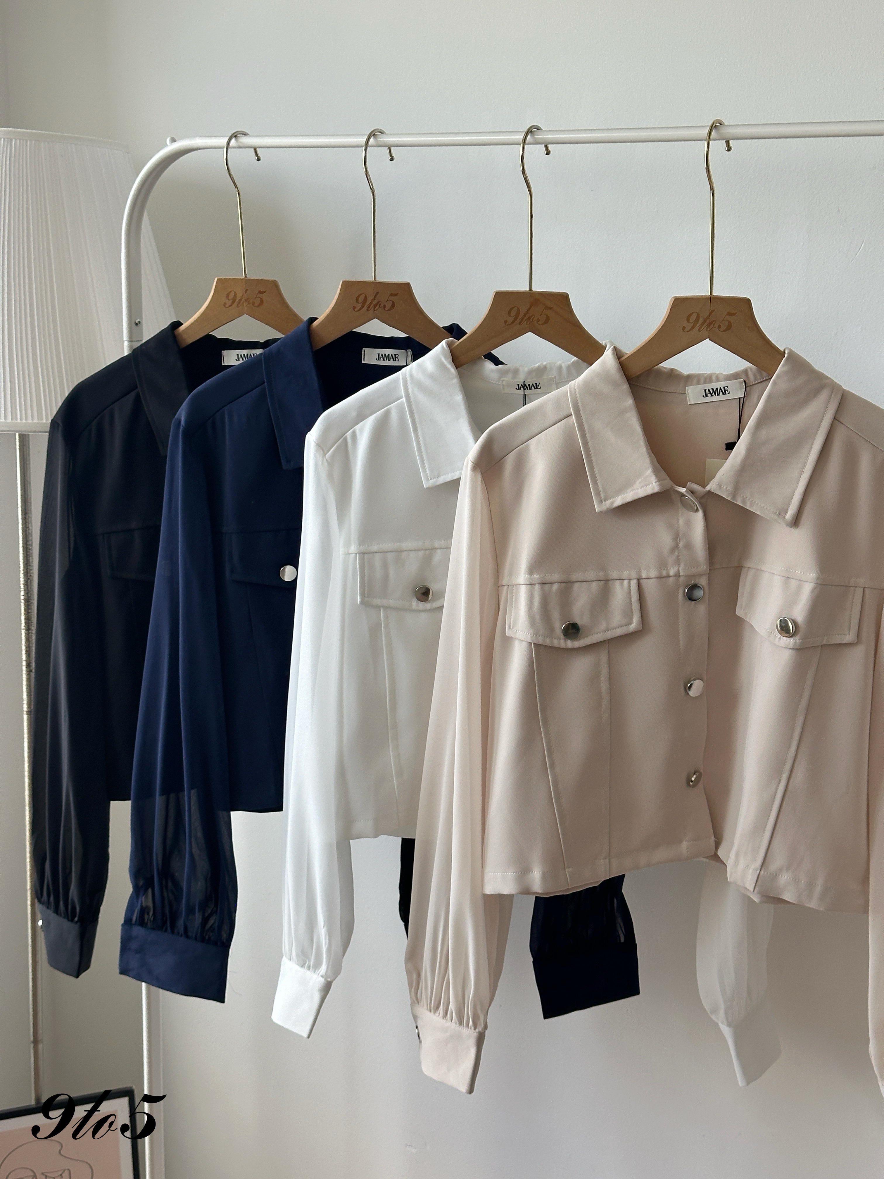 T4366 Long Sleeve Button Up Shirt - 4 Colors 