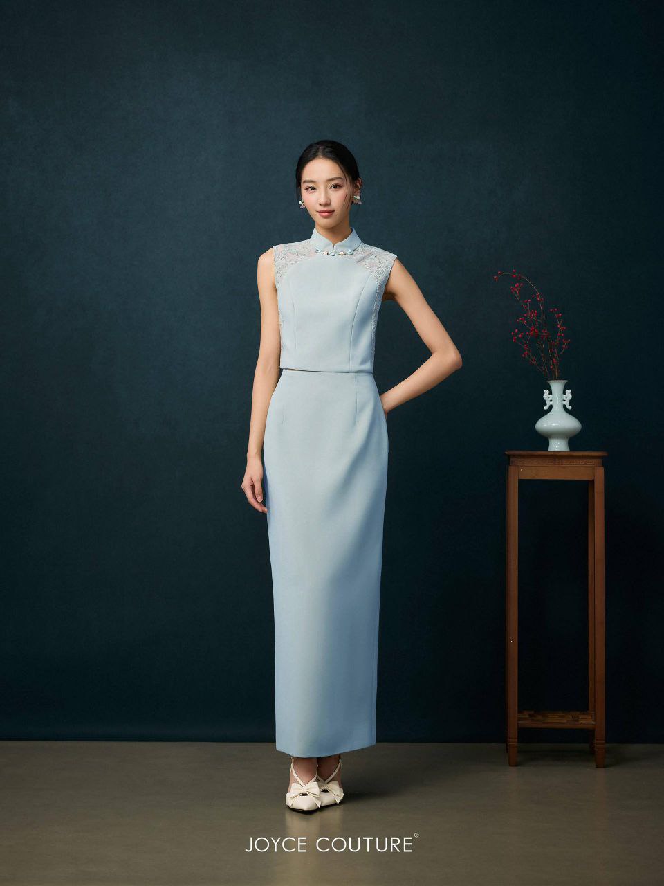 修身半长裙 S0093