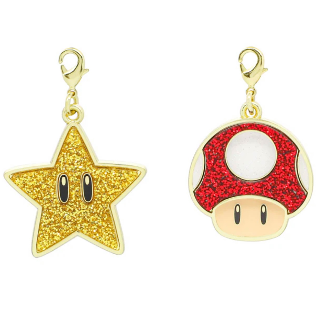 Super Mushroom/Superstar Pair charm