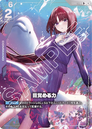 Gundam TCG Card Game - GD02-110 (R+) Awakened Power (AA) 