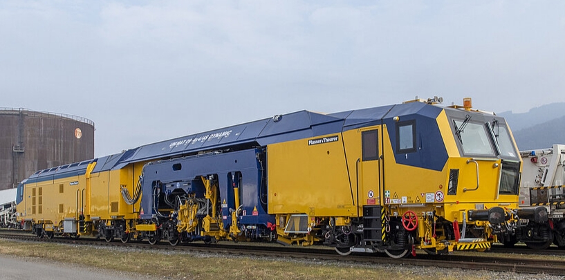 HO 1:87 Unimat 09-4x4/4S E3 Ballast Tamping Machine DCC sound and functional model