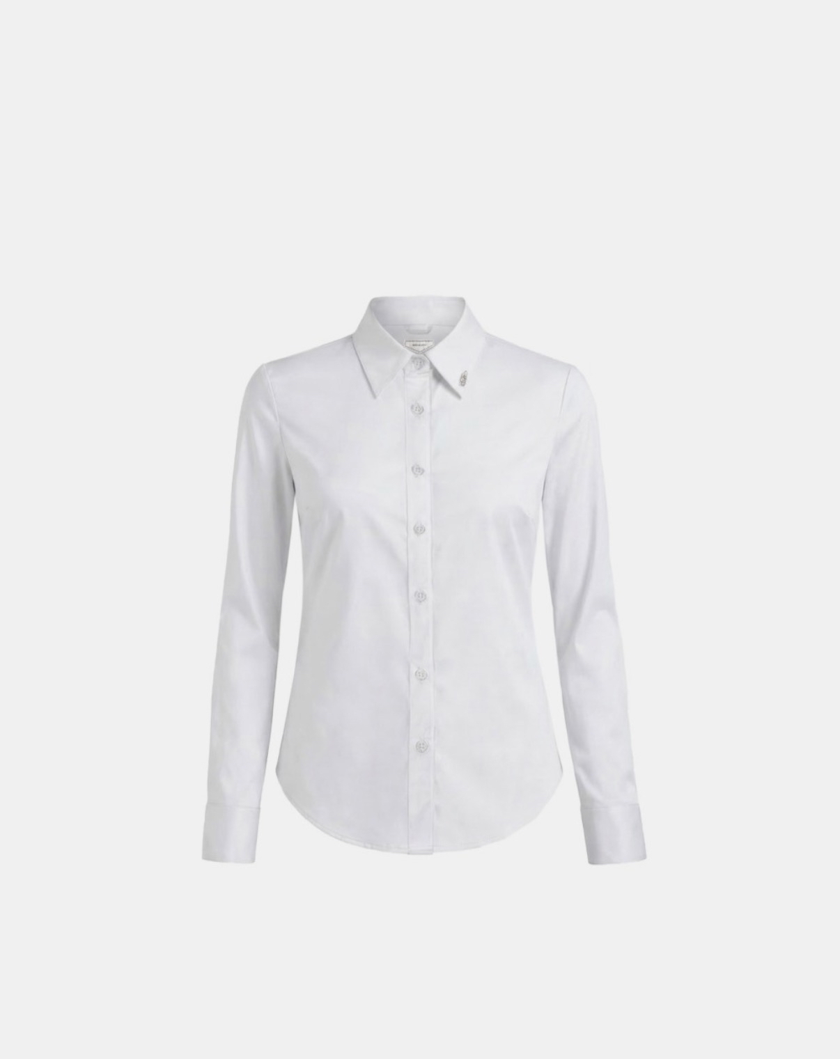 BADBLOOD [w-sht26-005] Uniform Classic Slim-Fit Dress Shirt - White