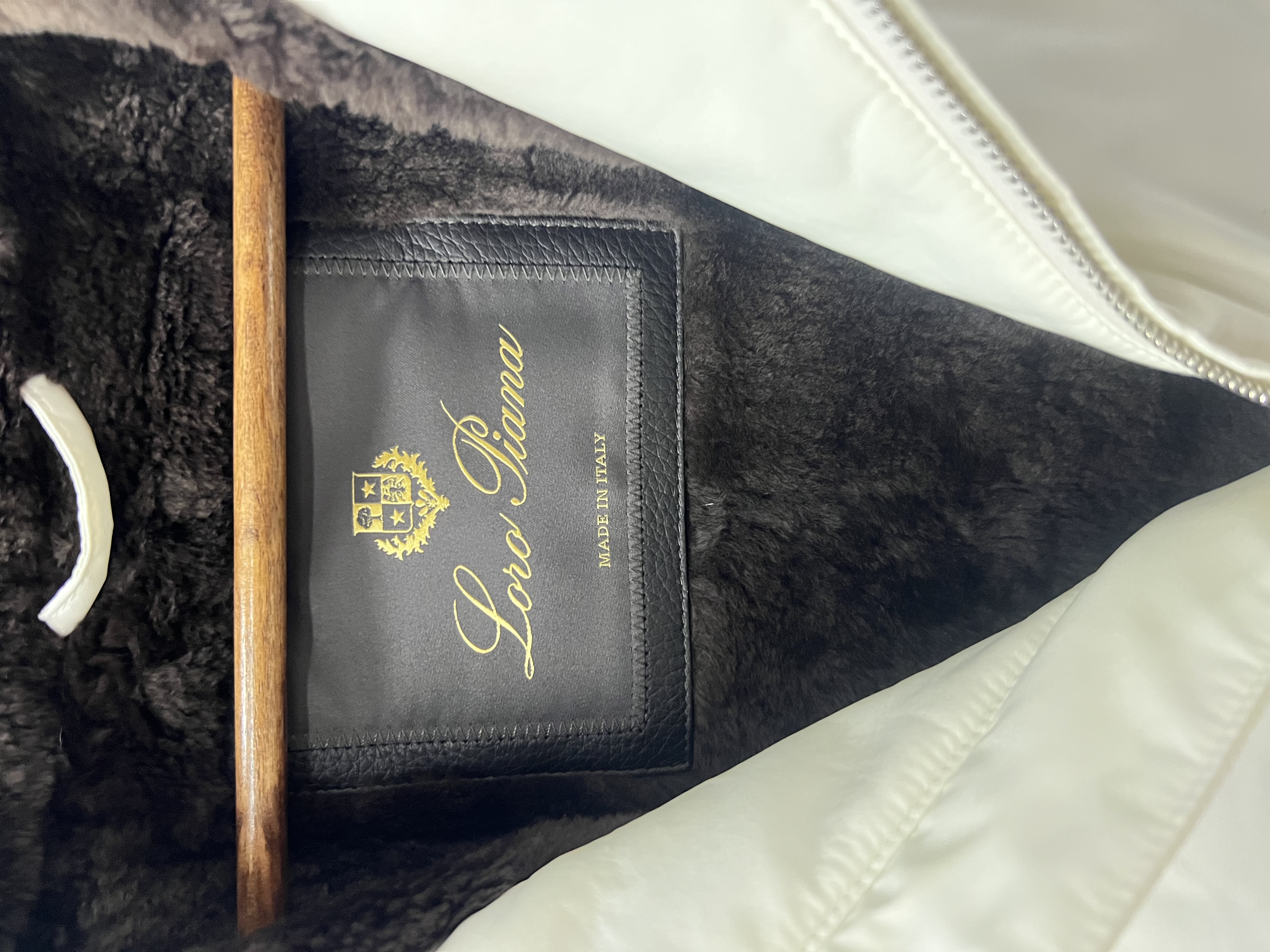 Pre-owned Loro Piana white down vest / Product Code: 26042625