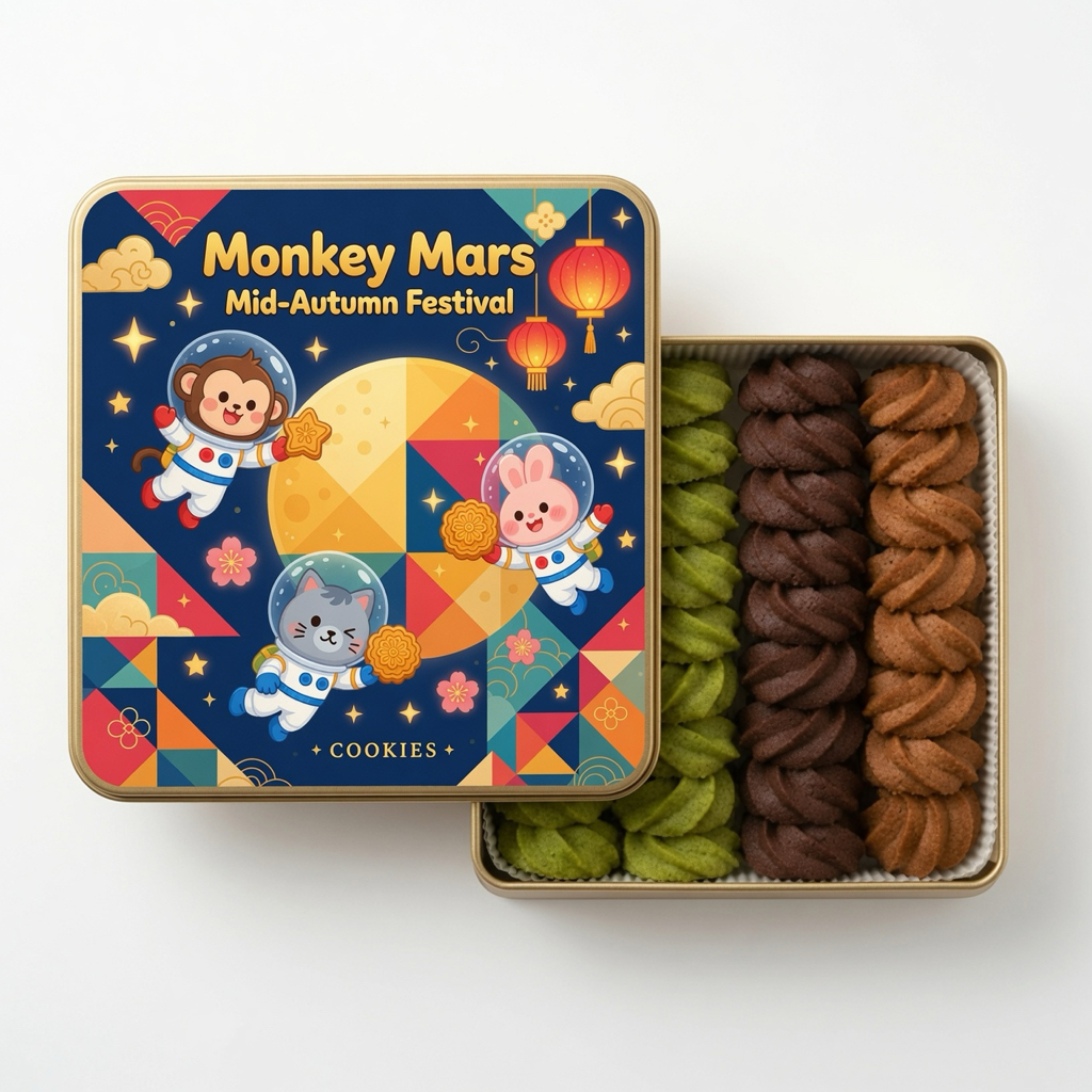 台灣直送  Monkeymars 火星猴子中秋團