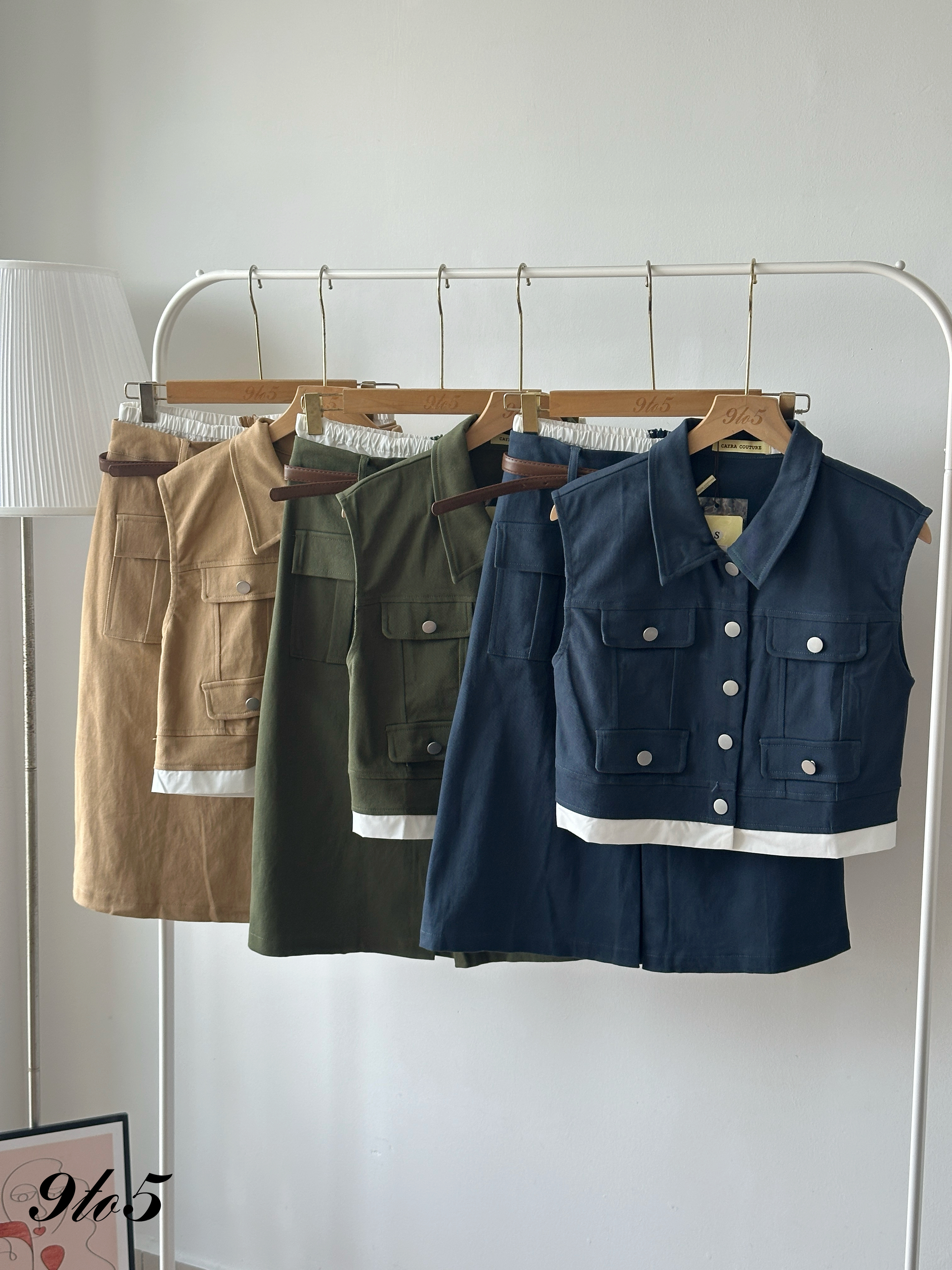 D2368 Denim Matching Set - 3 Colors 