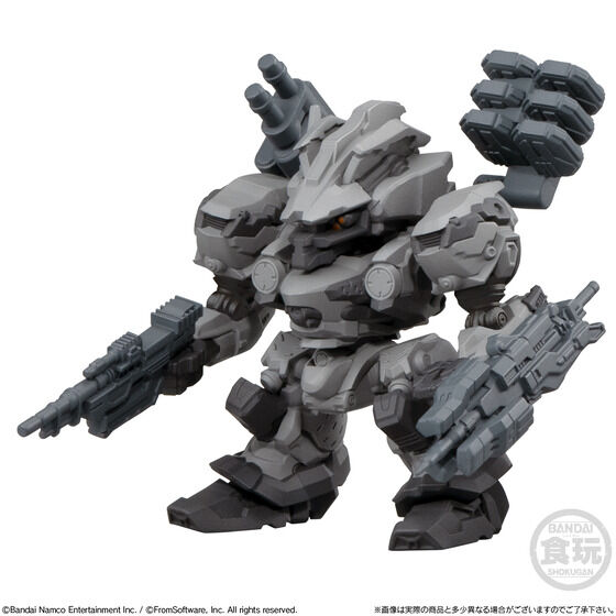 (預訂訂金 $100) (總價 $382) (魂限) Bandai ARMORED CORE VI FIRES OF RUBICON Assemble Collection Vol.01 Default color set 食玩 (行版) 