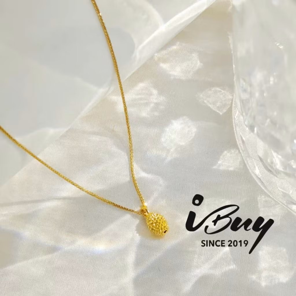 999 GOLD MINI DURIAN PENDANT 999 金 迷你榴莲吊坠