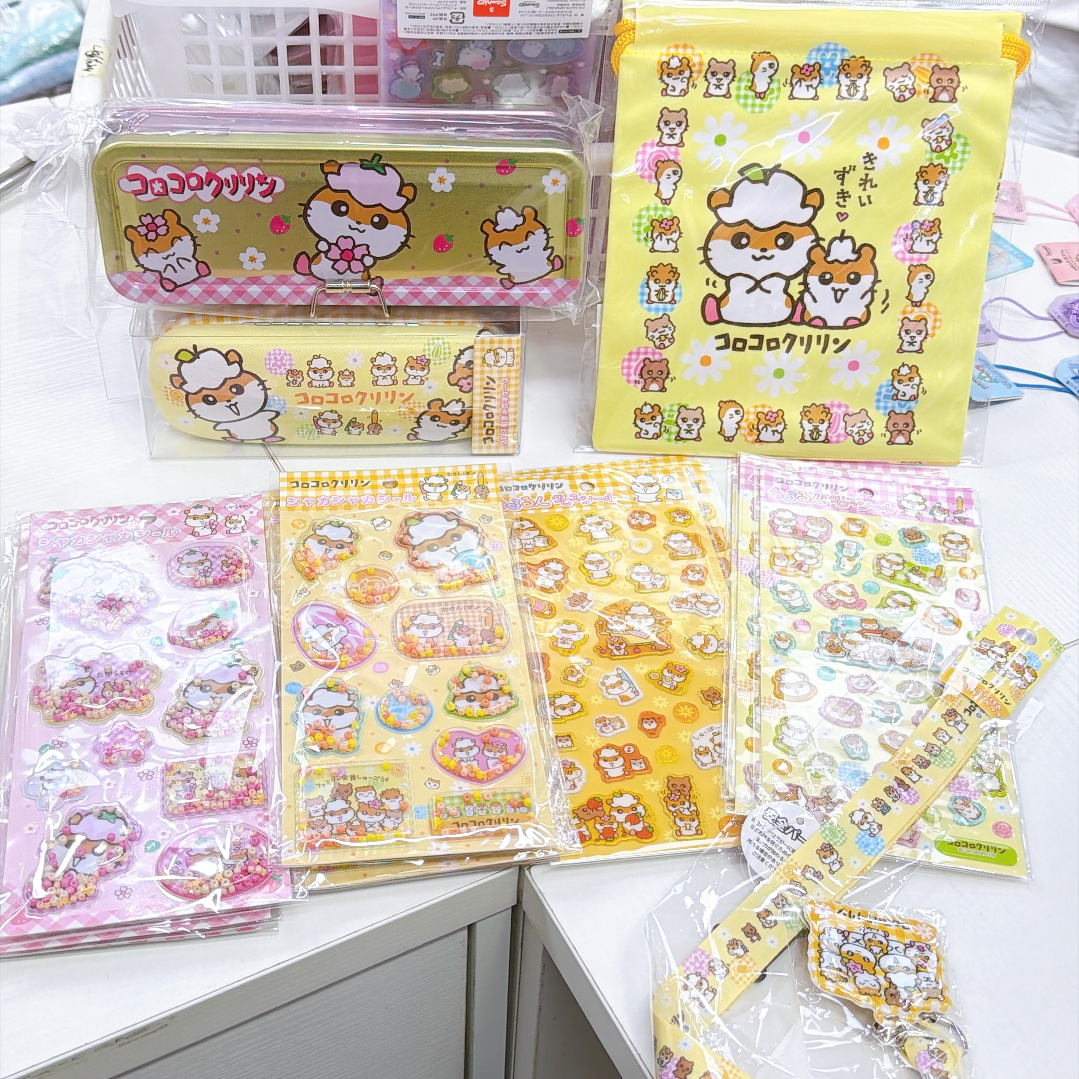 日本直送CK鼠超經典貼紙文具眼鏡盒