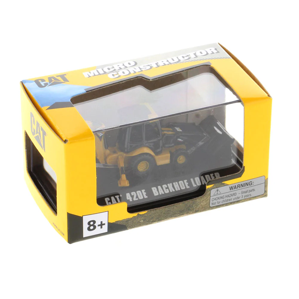 🌐代理版 DIECAST MASTERS CAT 迷你工程車收藏系列 420E 挖掘裝載機 / CAT MICRO 420E BACKHOE LOADER 連展示盒 85973DB