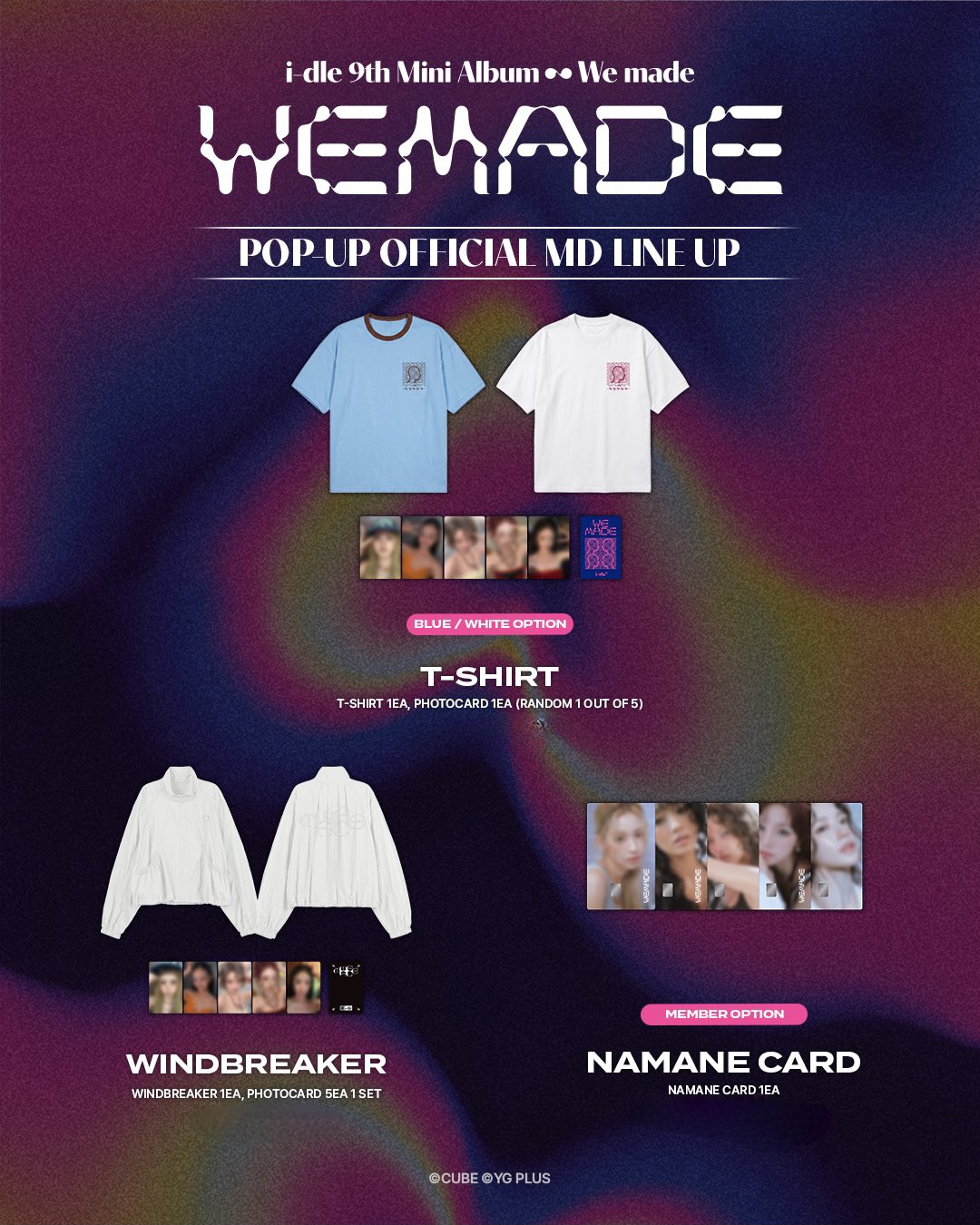 CUBE - i-dle 9th Mini Album [We made] POP-UP store