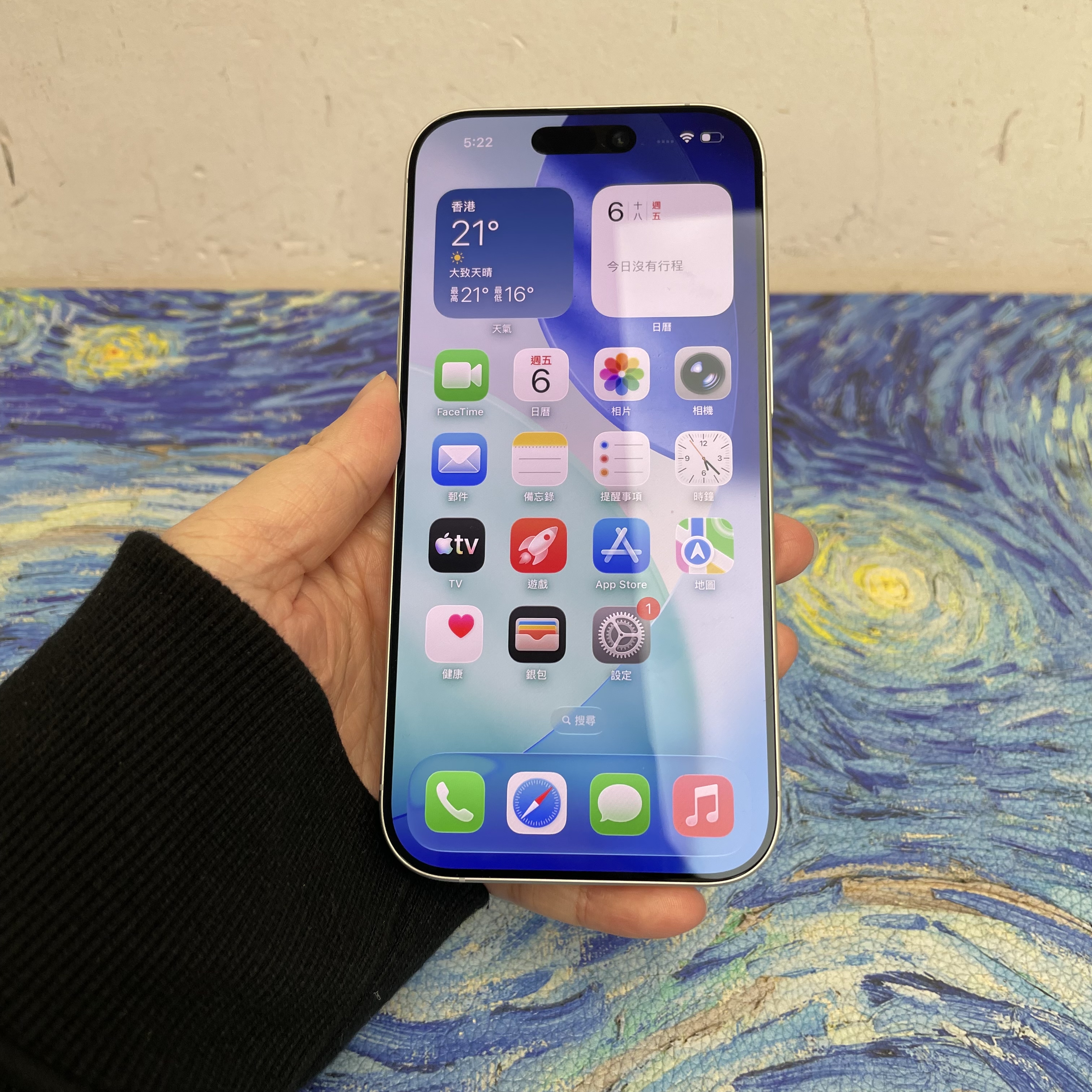 *6056 17 完美機 256GB 電100 白色 white