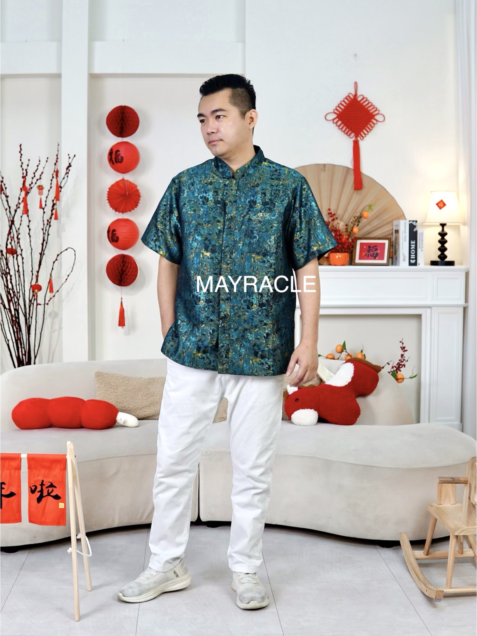 CNY 2027 Oversized Oasis Men Shirt (Pre-order)
