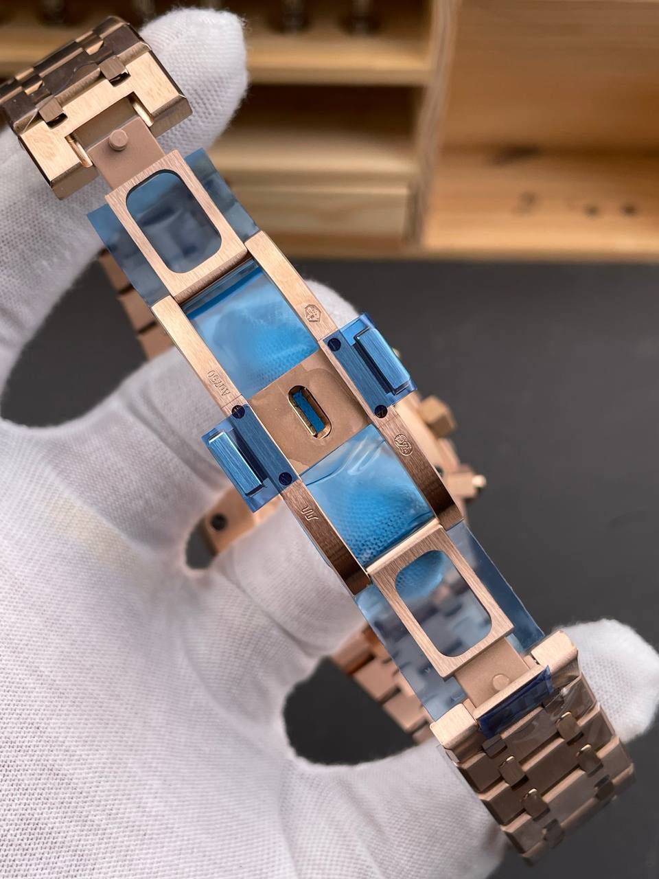 🚀皇家橡树26331OR 玫金蓝盘/41mm/7750机💯