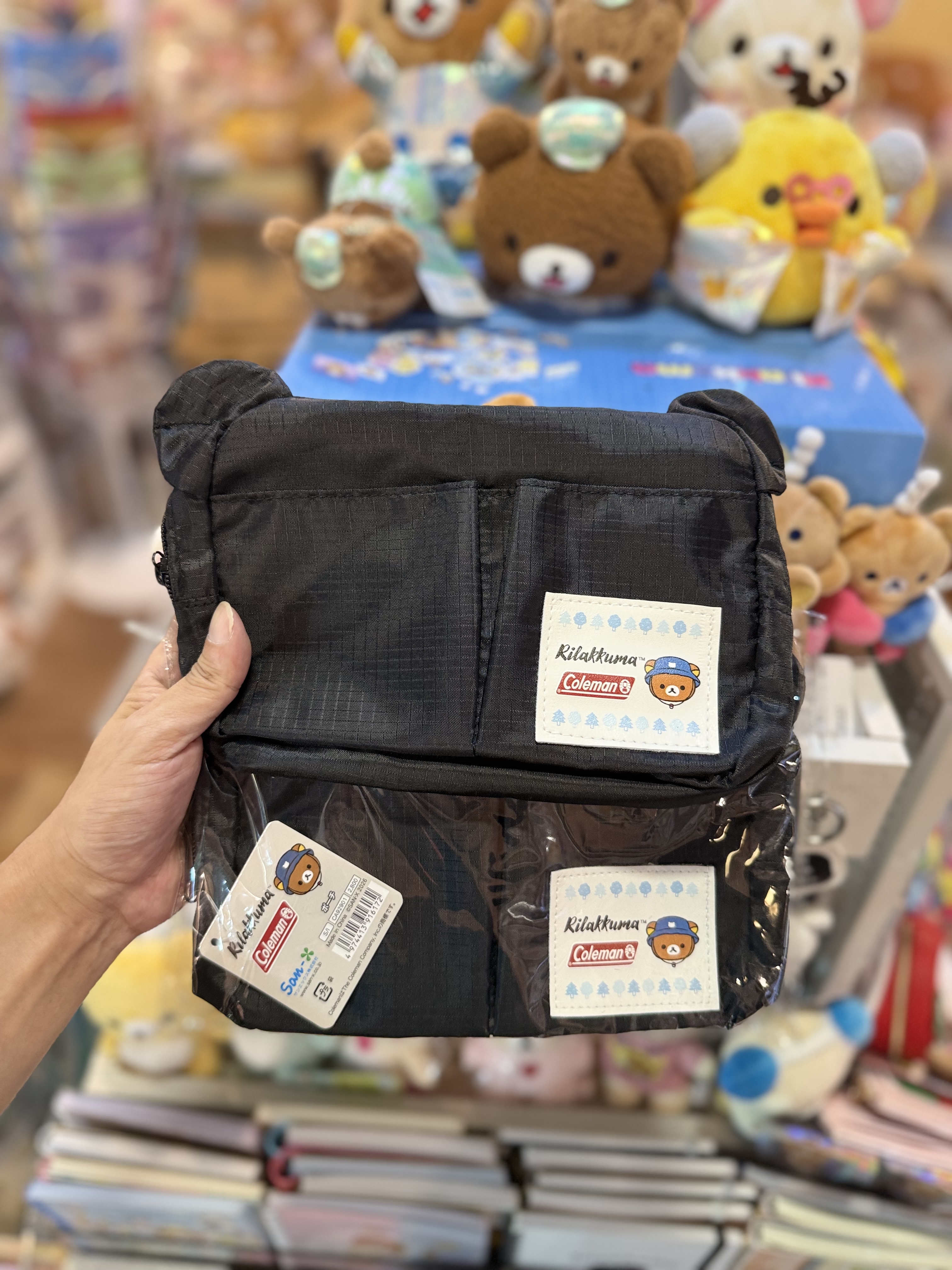 《現貨》全新日本專店限定 rilakkuma  x Coleman 小物/化妝袋