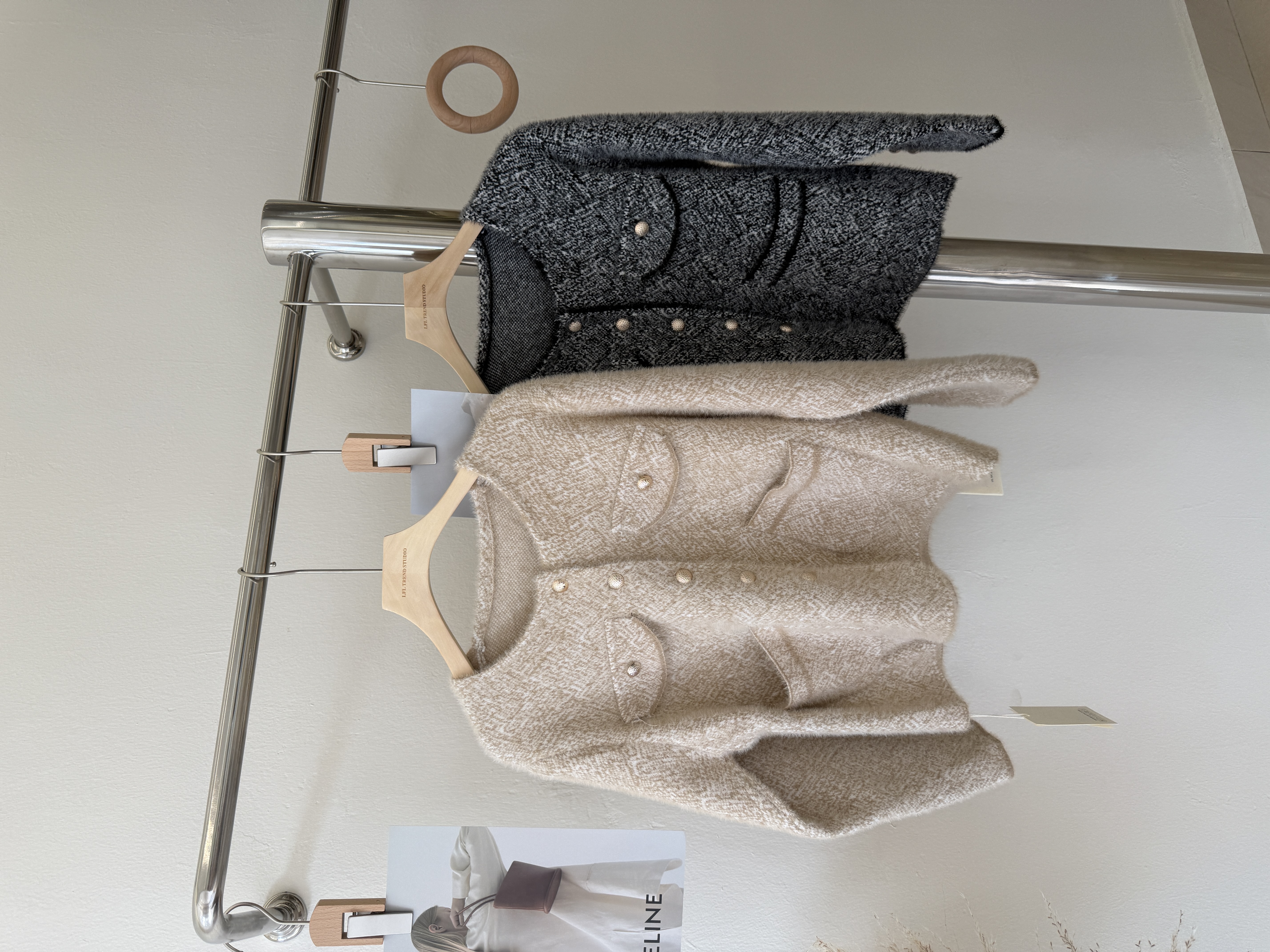 6606 名媛气质小香风外套