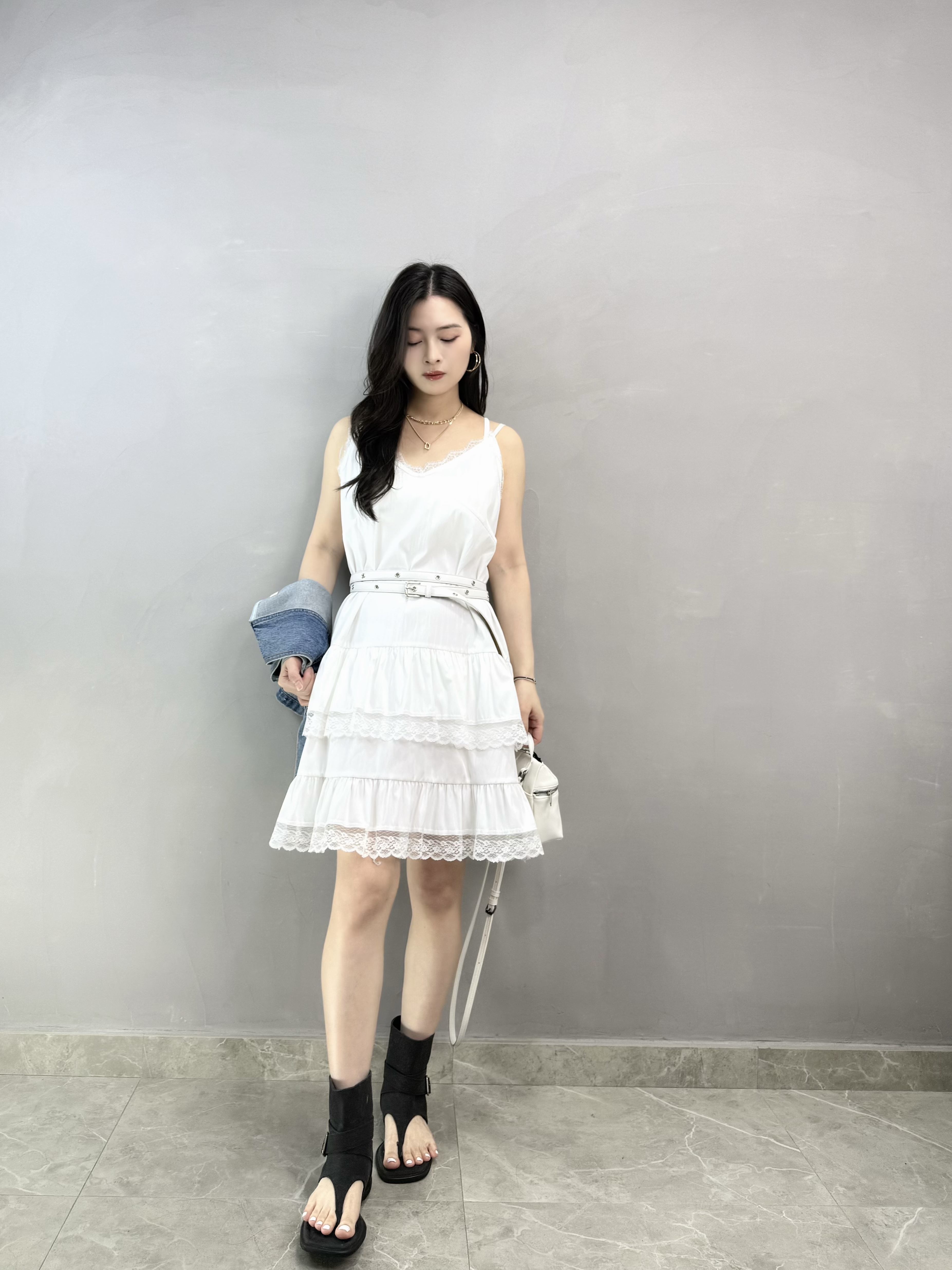 N77 Lace 邊吊帶Ops