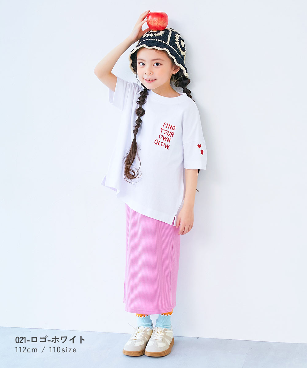 🆕【⭐訂購⭐】🇯🇵  日本直送🌀單點刺繡 親膚純棉 寬鬆 女童短袖Tee［6款選］🌀[ELCA-0255][260427]