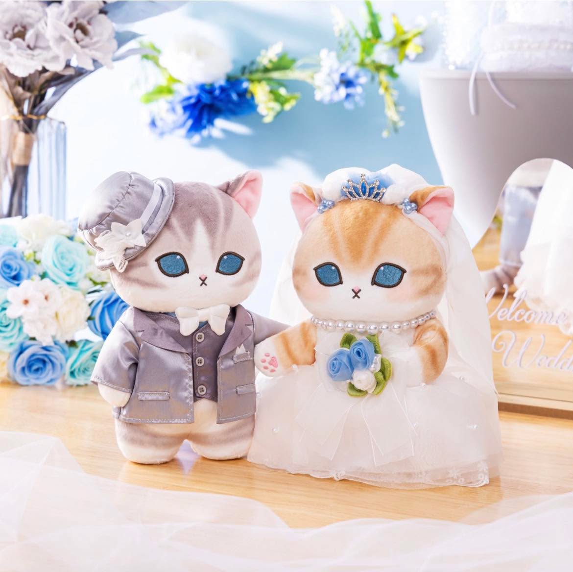 Mofusand 結婚公仔