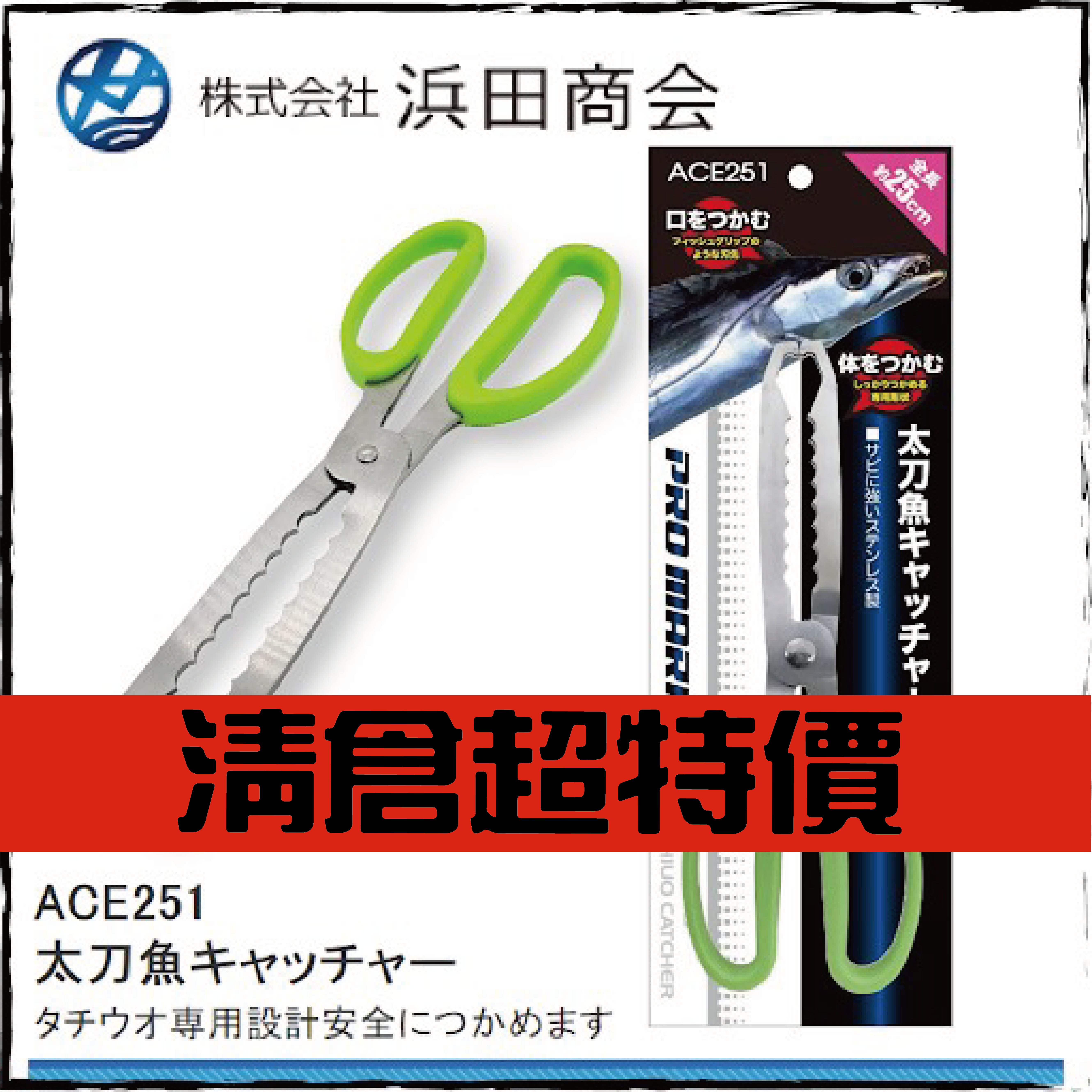 太刀魚キャッチャーACE251
