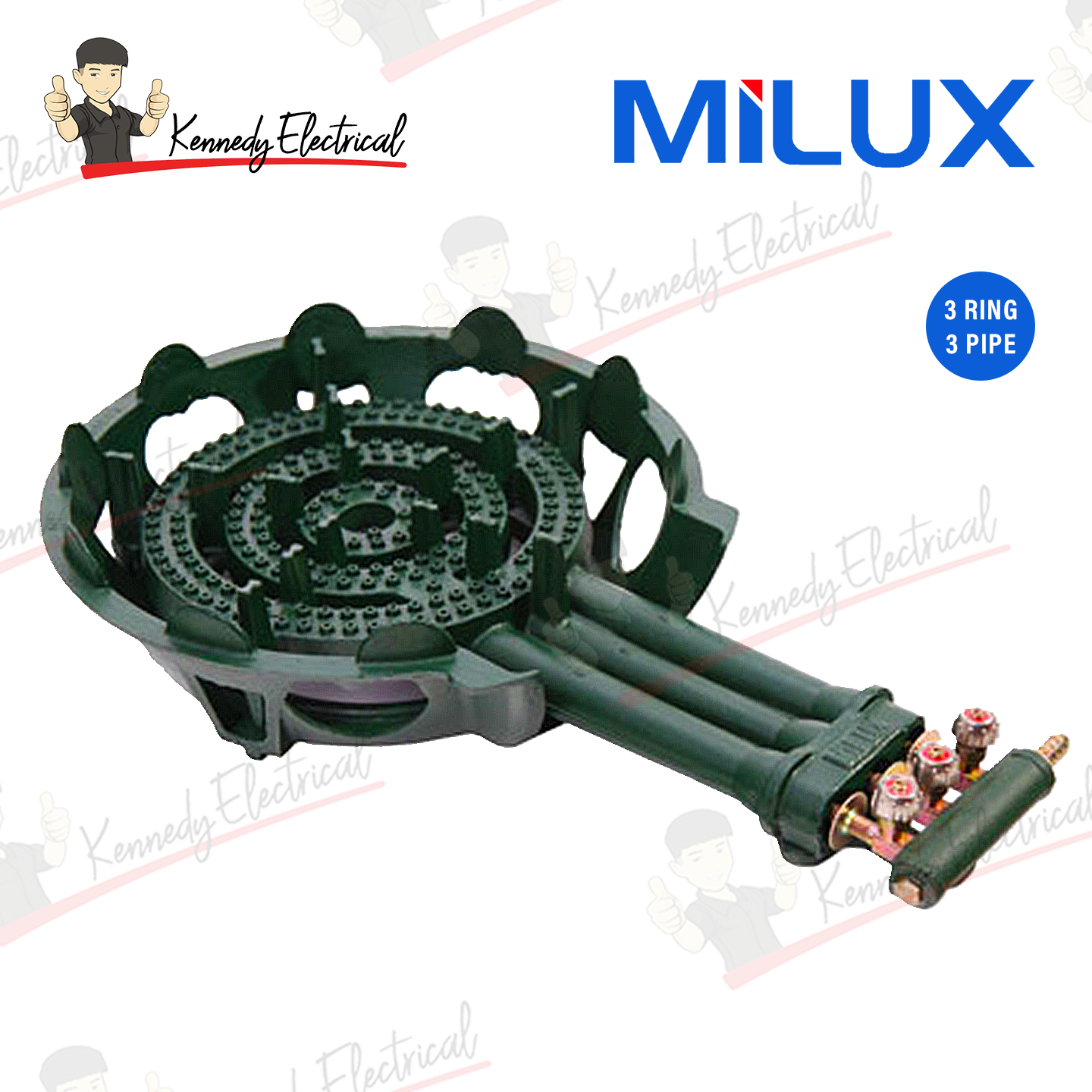 Milux Low Pressure Cast Iron Gas Cooker (C-40)