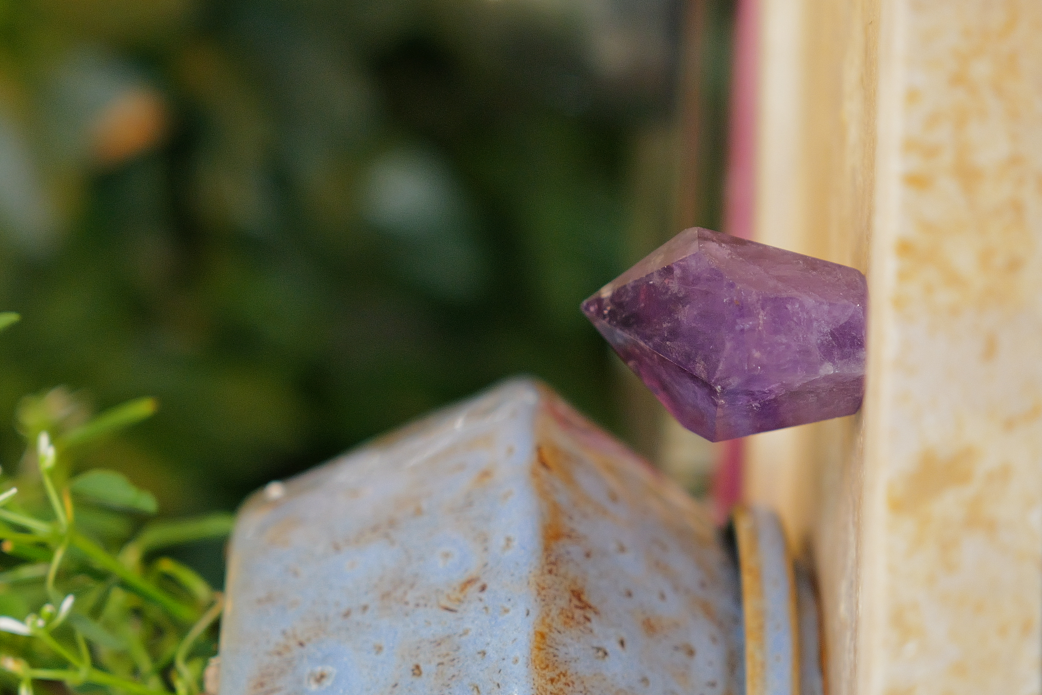 ༒4.2cm紫水晶六角小柱 ༒ AM1190H3tG6a-RA28*3NT