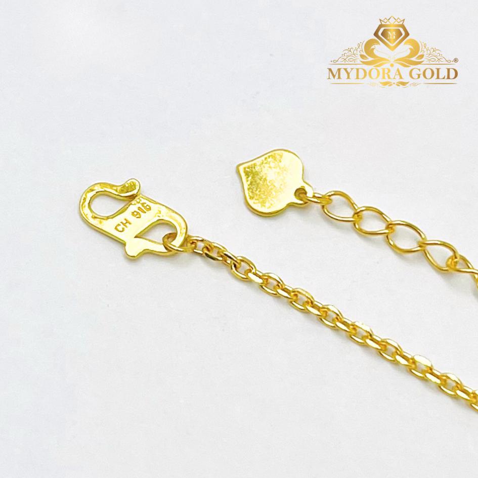 MYDORA Rantai Tangan Fesyen Safety Pin l EMAS 916/22K