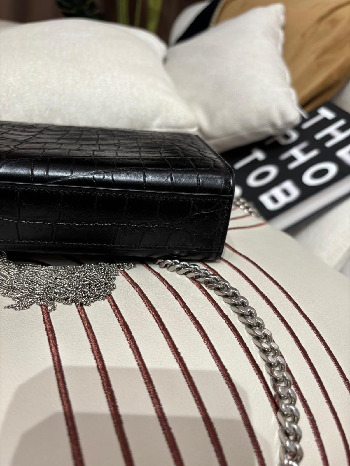 Ysl Kate medium chain bag size: W24.5*H14.5*D5.5cm 100%Authentic ,95%new ✅dust bag