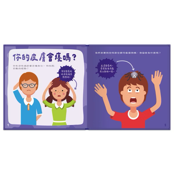 【點讀版】身體又來了！皮膚為什麼會很癢？（內附：配對遊戲）