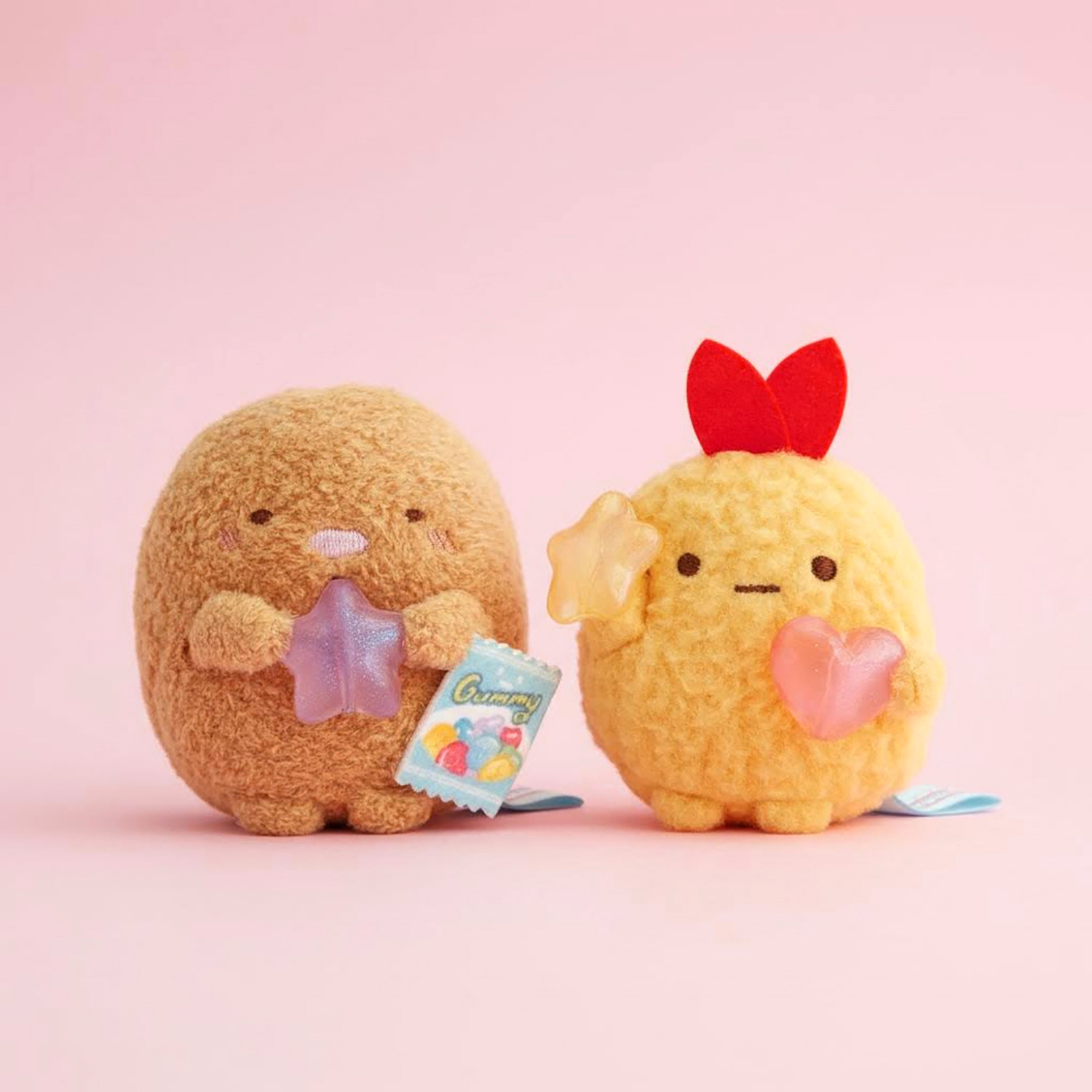 角落生物 - 軟糖派對系列手玉公仔 (炸蝦款)