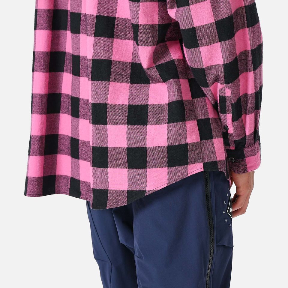 thenoFcrb 21-22aw BIG LOGO FLANNEL BAGGYSHIRT - トップス