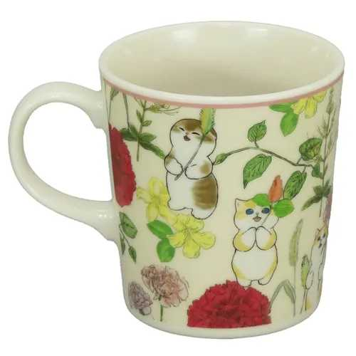 日本製 Mofusand ＆ 日比谷花壇馬克杯