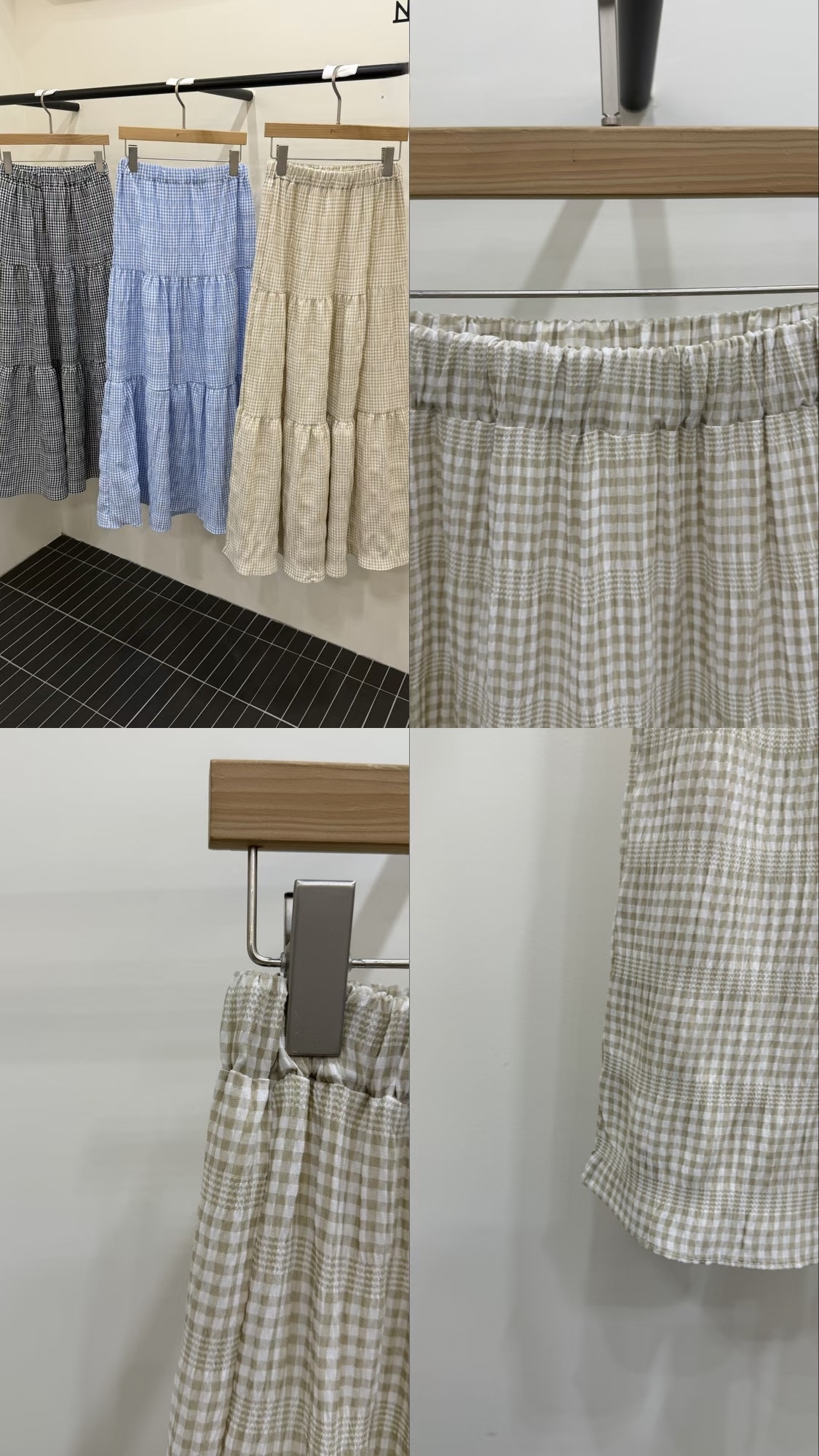 東大門女裝 | Check skirt